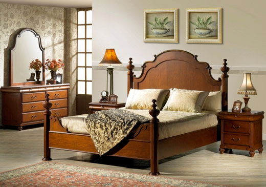 Спальня из древесины - приносящая здоровье