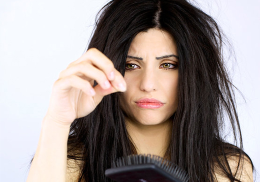 Как предупредить сильное выпадение волос
