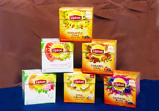 Новейшая чайная культура вместе с Lipton