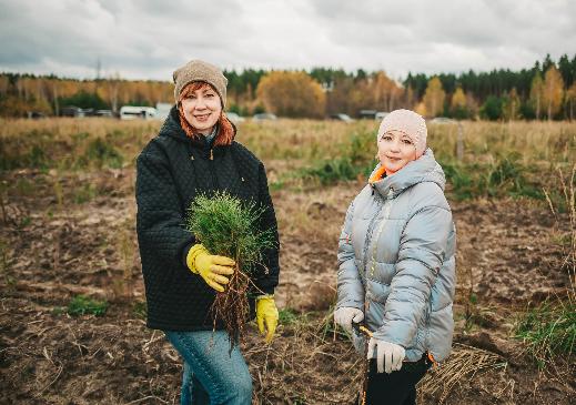 Проект «Посади лес» отметил заслуги российских женщин в восстановлении лесов