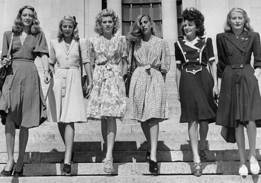 Мода на женщин 19-21 веков
