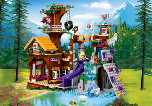 LEGO Friends Спортивный лагерь: Дом на дереве