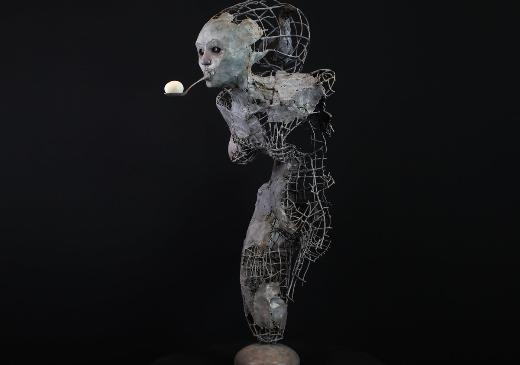 Открытие выставки российского скульптора Александра Дедова «Новый дивный мир» в POPUPMUSEUM