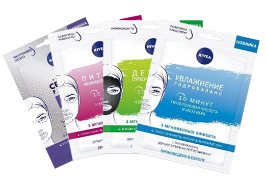 Новые тканевые маски от NIVEA – мгновенная помощь твоей коже в удобном формате