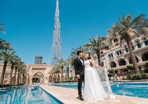 Дубай становится одним из самых популярных мест для проведения свадьбы