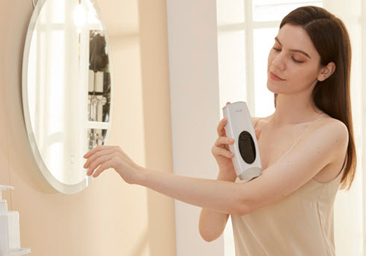 Лазерный эпилятор Xiaomi InFace с технологией охлаждения безболезненно удаляет волосы в домашних условиях