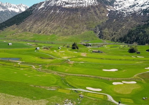 Поле для гольфа Andermatt Swiss Alps получило сертификат GEO