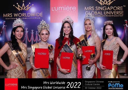 Жительница Перми одержала победу международном ĸонĸурсе ĸрасоты Mrs Worldwide 2022 в Сингапуре
