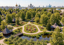 Причал в парке «Коломенское»