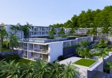 Новый многофункциональный комплекс с роскошными виллами и резиденциями в тропических лесах на пляже Карон на острове Пхукет
