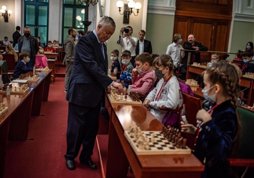 Детский шахматный фестиваль Анатолия Карпова собрал юных спортсменов со всей страны