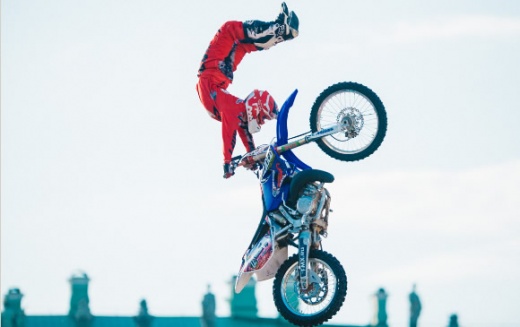 Международная мотофристайл-битва  Adrenaline FMX Riders снова в Москве!