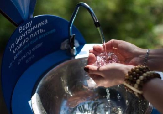 В Москве появились фонтаны с питьевой водой