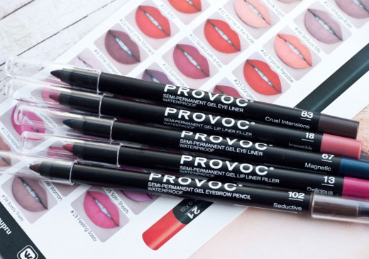 PROVOC Make up – гелевые карандаши нового поколения
