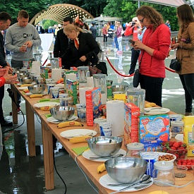 Всероссийский завтрак Любятово в Сокольниках на День России